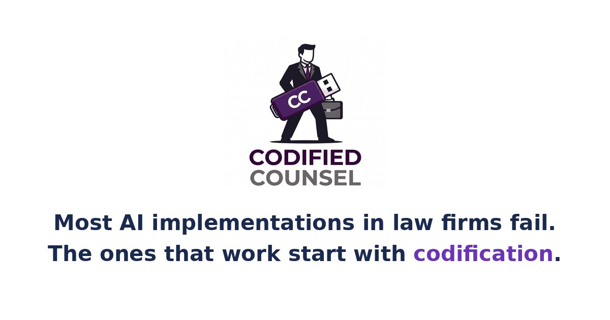 The day after - Codified Counsel